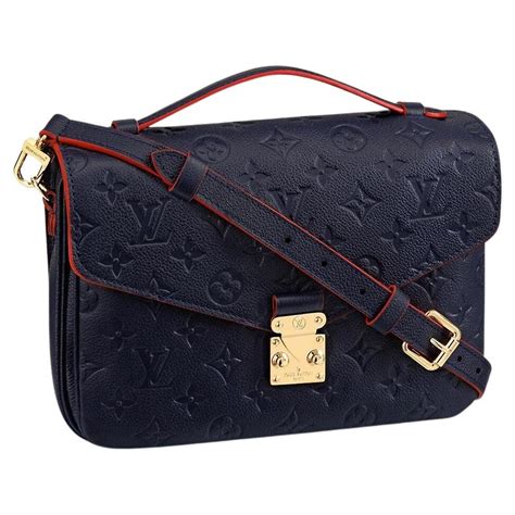 navy and red louis vuitton bag|louis vuitton blue bag monogram.